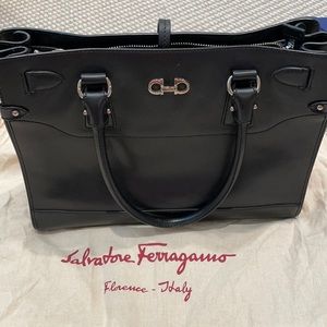 Salvatore Ferragamo black purse